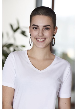 Dámské tričko Cottover STRETCH V-NECK Dámské tričko Cottover STRETCH V-NECK