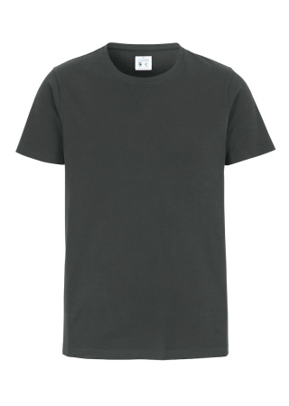 Pánské tričko Cottover STRETCH R-NECK Tmavě šedá Charcoal Front Pánské tričko Cottover STRETCH R-NECK Tmavě šedá Charcoal Front