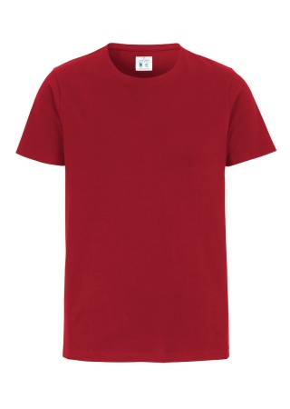 Pánské tričko Cottover STRETCH R-NECK Červená Front Pánské tričko Cottover STRETCH R-NECK Červená Front