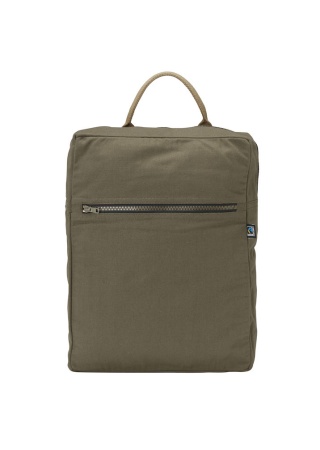 Plátěný batoh Canvas Daypack Tmavá olivová Front Plátěný batoh Canvas Daypack Tmavá olivová Front