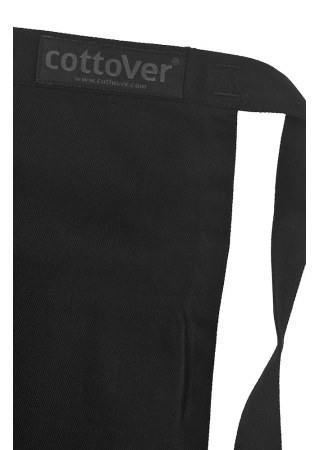 Denimová zástěra Cottover Černá Side Denimová zástěra Cottover Černá Side