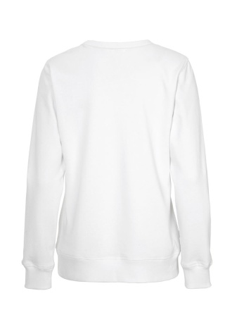 Dámská mikina CREW NECK Cottover Bílá Back Dámská mikina CREW NECK Cottover Bílá Back