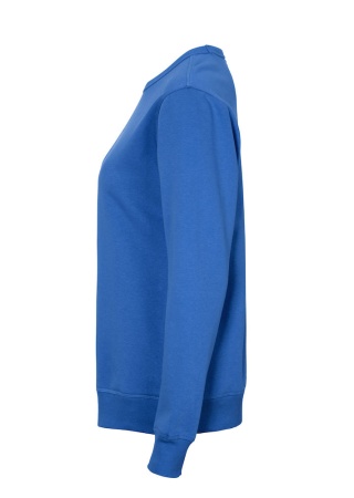 Dámská mikina CREW NECK Cottover Královská modrá Side Dámská mikina CREW NECK Cottover Královská modrá Side