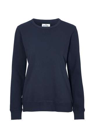Dámská mikina CREW NECK Cottover Námořní modř Front Dámská mikina CREW NECK Cottover Námořní modř Front