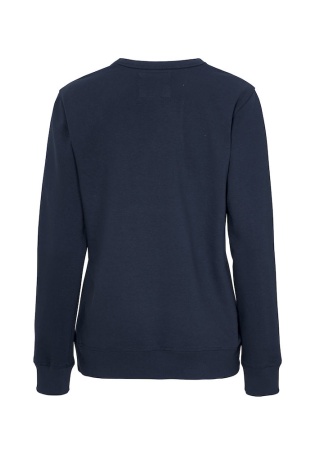 Dámská mikina CREW NECK Cottover Námořní modř Back Dámská mikina CREW NECK Cottover Námořní modř Back