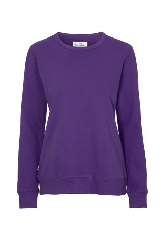 Dámská mikina CREW NECK Cottover Purpurová, nachová Front Dámská mikina CREW NECK Cottover Purpurová, nachová Front