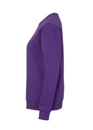 Dámská mikina CREW NECK Cottover Purpurová, nachová Side Dámská mikina CREW NECK Cottover Purpurová, nachová Side
