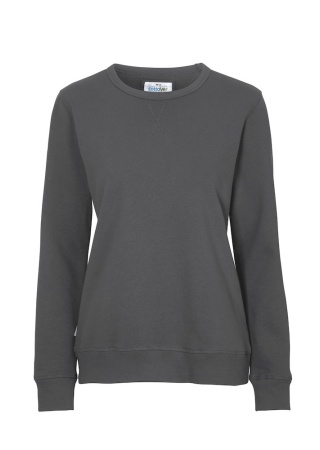 Dámská mikina CREW NECK Cottover Tmavě šedá Charcoal Front Dámská mikina CREW NECK Cottover Tmavě šedá Charcoal Front