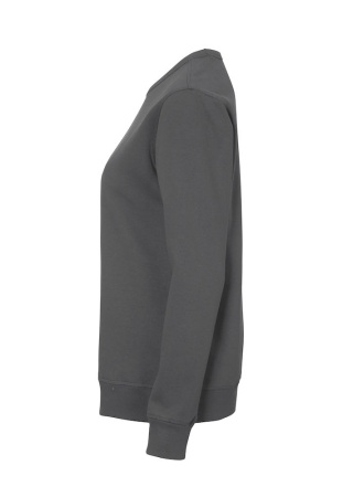Dámská mikina CREW NECK Cottover Tmavě šedá Charcoal Side Dámská mikina CREW NECK Cottover Tmavě šedá Charcoal Side