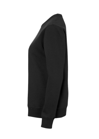 Dámská mikina CREW NECK Cottover Černá Side Dámská mikina CREW NECK Cottover Černá Side
