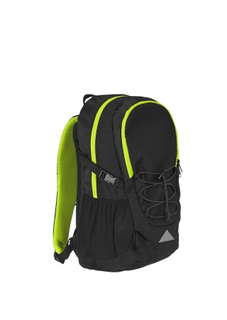 Batoh Active Line Daypack BLACK/YELLOW Front Batoh Active Line Daypack BLACK/YELLOW Front