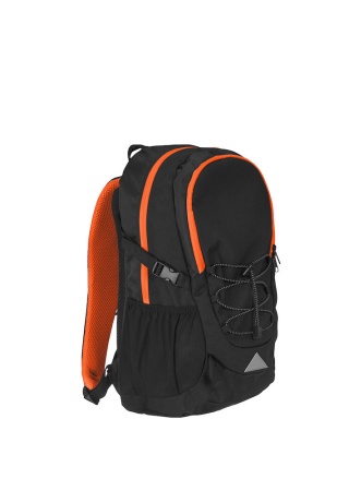 Batoh Active Line Daypack BLACK/ORANGE Front Batoh Active Line Daypack BLACK/ORANGE Front