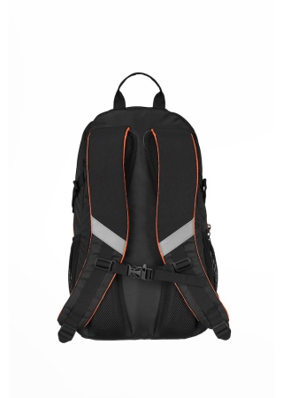 Batoh Active Line Daypack BLACK/ORANGE Back Batoh Active Line Daypack BLACK/ORANGE Back