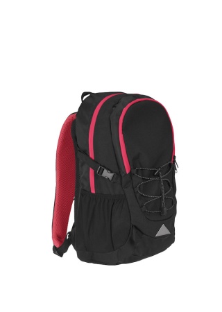 Batoh Active Line Daypack BLACK/PINK Front Batoh Active Line Daypack BLACK/PINK Front
