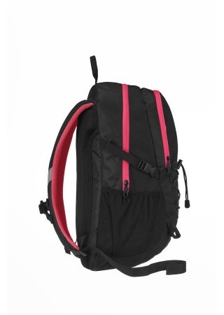 Batoh Active Line Daypack BLACK/PINK Side Batoh Active Line Daypack BLACK/PINK Side