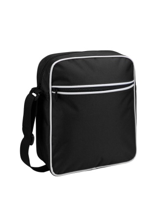 Crossbody taška SPIRIT MESSENGER Černá Front Crossbody taška SPIRIT MESSENGER Černá Front