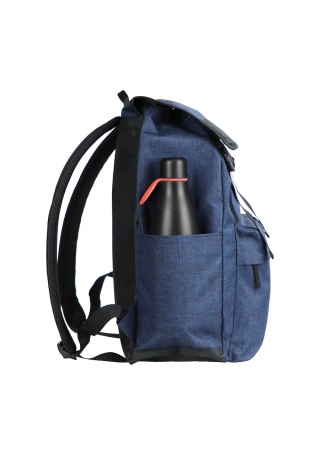 Batoh MELANGE BACKPACK NAVY MELANGE Side Batoh MELANGE BACKPACK NAVY MELANGE Side