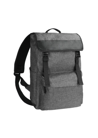 Batoh MELANGE BACKPACK GREY MELANGE Front Batoh MELANGE BACKPACK GREY MELANGE Front
