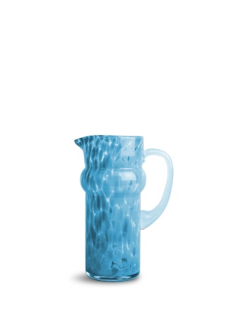 Vysoký džbán MESSY, modrý BYON Front Vysoký džbán MESSY, modrý BYON Front