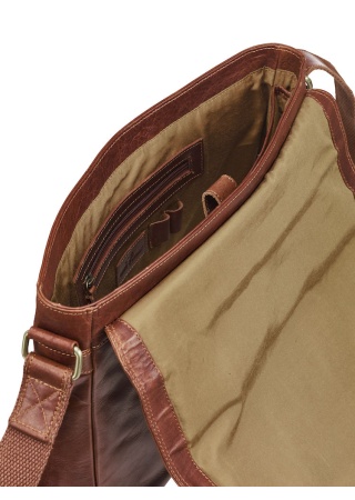 Taška přes rameno LEATHER LINE SHOULDERBAG Taška přes rameno LEATHER LINE SHOULDERBAG