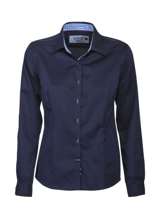 Dámská košile RED BOW 20 Navy Front Dámská košile RED BOW 20 Navy Front