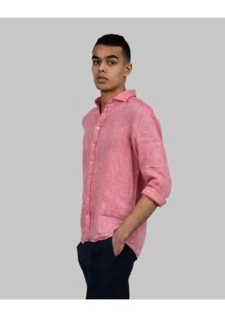 Lněná košile INDIGO BOW 33 REGULAR FIT Lněná košile INDIGO BOW 33 REGULAR FIT