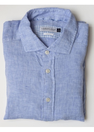 Lněná košile INDIGO BOW 33 SLIM FIT Lněná košile INDIGO BOW 33 SLIM FIT
