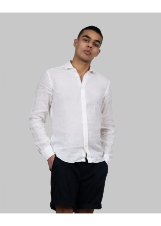 Lněná košile INDIGO BOW 33 SLIM FIT Lněná košile INDIGO BOW 33 SLIM FIT