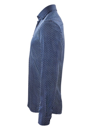 Košile INDIGO BOW 131 SLIM FIT NAVY / TISK Side Košile INDIGO BOW 131 SLIM FIT NAVY / TISK Side