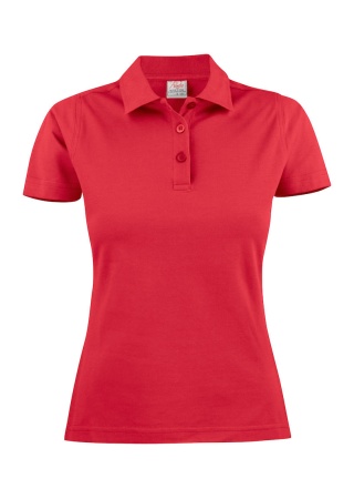 Dámská polokošile SURF POLO Červená Front Dámská polokošile SURF POLO Červená Front