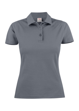 Dámská polokošile SURF POLO Ocelová šedá Front Dámská polokošile SURF POLO Ocelová šedá Front