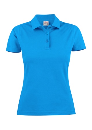 Dámská polokošile SURF POLO Mořská modrá Front Dámská polokošile SURF POLO Mořská modrá Front