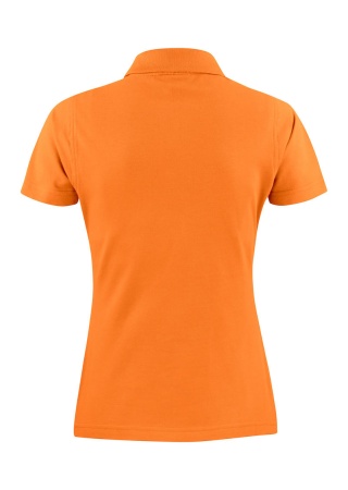 Dámská polokošile SURF POLO Světlá oranžová Back Dámská polokošile SURF POLO Světlá oranžová Back