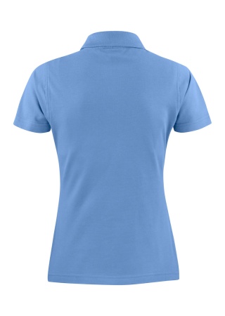 Dámská polokošile SURF POLO Světle modrá Back Dámská polokošile SURF POLO Světle modrá Back