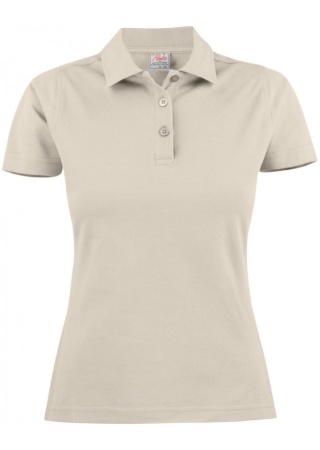 Dámská polokošile SURF POLO Písková Front Dámská polokošile SURF POLO Písková Front