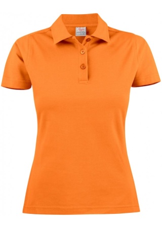 Dámská polokošile SURF POLO Světlá oranžová Front Dámská polokošile SURF POLO Světlá oranžová Front