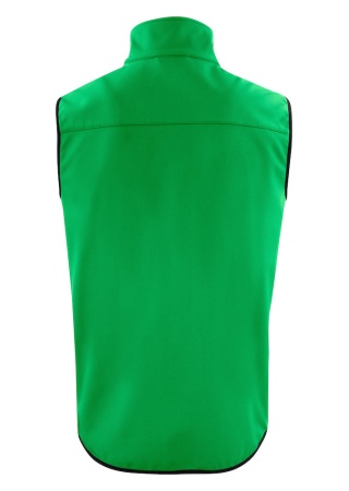 Softshellová vesta TRIAL Jasná zelená Back Softshellová vesta TRIAL Jasná zelená Back