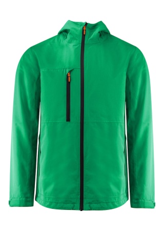 Funkční bunda HIKER Jasná zelená Front Funkční bunda HIKER Jasná zelená Front