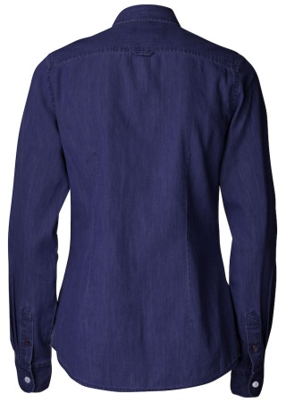 Pohodlná dámská košile ELLENSBURG DARK INDIGO Back Pohodlná dámská košile ELLENSBURG DARK INDIGO Back