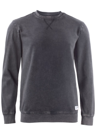 Mikina THORP CREW GREY Front Mikina THORP CREW GREY Front