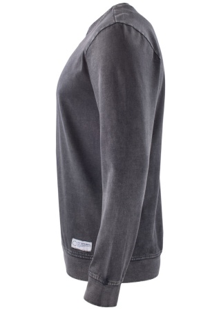 Mikina THORP CREW GREY Side Mikina THORP CREW GREY Side