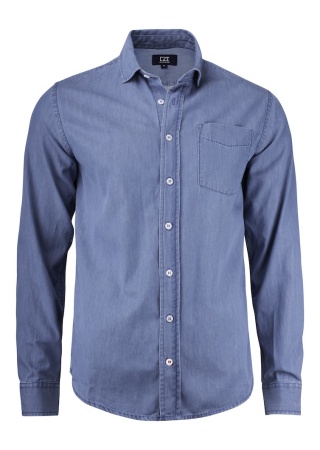 Pohodlná košile ELLENSBURG DENIM BLUE Front Pohodlná košile ELLENSBURG DENIM BLUE Front