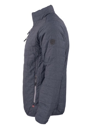 Sportovní bunda RAINIER ANTHRACITE NAVY MELANGE Side