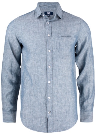 Košile SUMMERLAND DENIM MELANGE Front Košile SUMMERLAND DENIM MELANGE Front