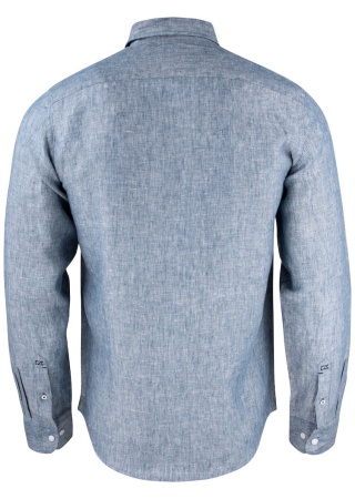 Košile SUMMERLAND DENIM MELANGE Back Košile SUMMERLAND DENIM MELANGE Back
