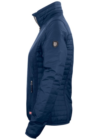 Zateplená dámská bunda PACKWOOD NavyBlue Side Zateplená dámská bunda PACKWOOD NavyBlue Side