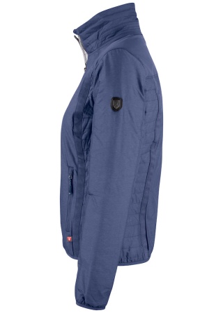 Zateplená dámská bunda PACKWOOD DENIM MELANGE Side Zateplená dámská bunda PACKWOOD DENIM MELANGE Side