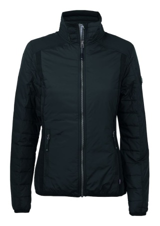 Zateplená dámská bunda PACKWOOD BLACK Front Zateplená dámská bunda PACKWOOD BLACK Front