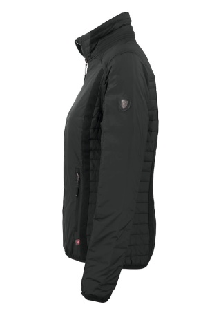 Zateplená dámská bunda PACKWOOD BLACK Side Zateplená dámská bunda PACKWOOD BLACK Side