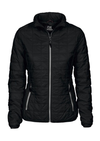 Dámská sportovní bunda RAINIER BLACK Front Dámská sportovní bunda RAINIER BLACK Front